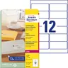 Etykiety adresowe przezroczyste Avery Zweckform; A4, 25 ark./op., 99,1 x 42,3 mm /L4772-25/