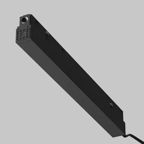 Czarny zasilacz 48V 200W 33cm Dali do szyn magnetycznych Exility Maytoni TRA034DR-200W-DD-B-DE