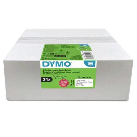 Etykiety DYMO 2223588 - 101mm × 54mm, białe, 24 x 220 szt.
