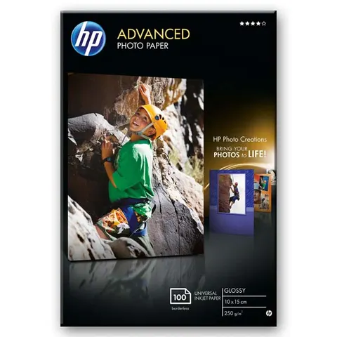 Papier fotograficzny HP Advanced Glossy Photo Pa Q8692A - 10x15 cm