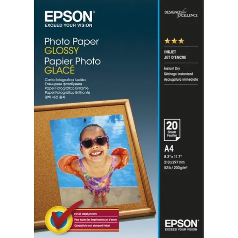 Papier fotograficzny EPSON Photo C13S042538 - A4 20 arkuszy