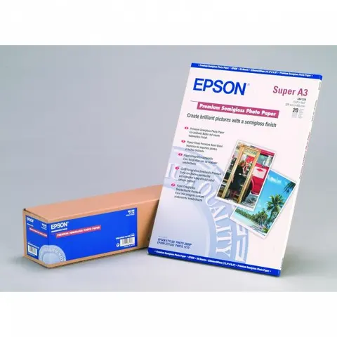 Papier fotograficzny EPSON Premium Semigloss Photo C13S041328 - A3 20 arkuszy