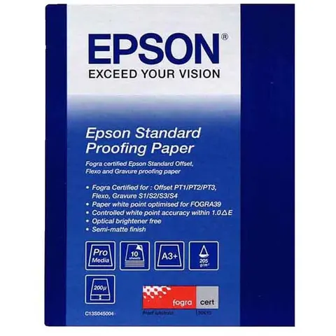 Papier fotograficzny EPSON Standard Proofing C13S045004 - A3 10 arkuszy