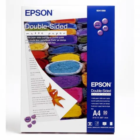 Papier EPSON Double-Sided Matte C13S041569 - A4, 50 arkuszy