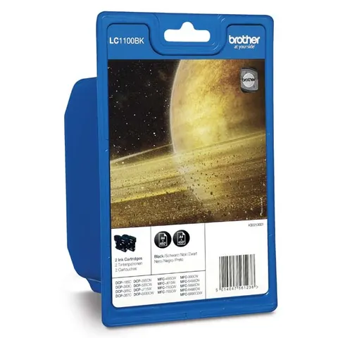 Tusz BROTHER LC-1100SET 2X - czarny