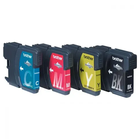 Tusz BROTHER LC-1100HYVALBP - CMYK, 3x750 stron