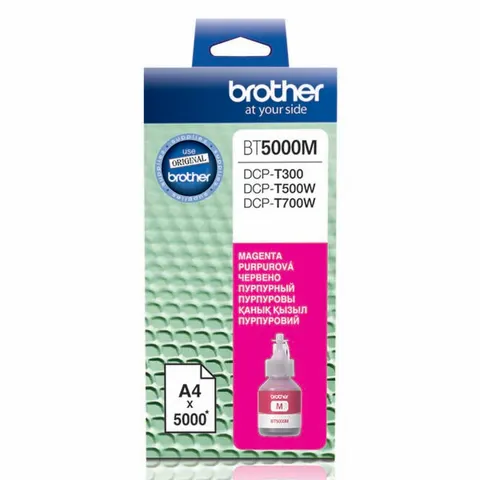 Tusz BROTHER BT-5000M - magenta, 5000 stron