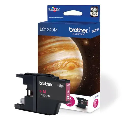 Tusz BROTHER LC-1240M - magenta, 600 stron