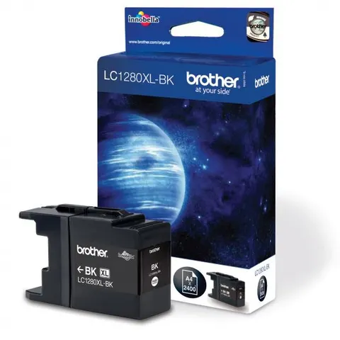 Tusz BROTHER LC-1280XLBK - czarny, 2400 stron