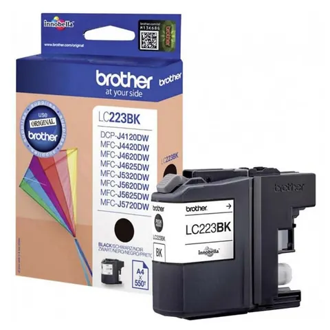 Tusz BROTHER LC-223BK - czarny, 600 stron