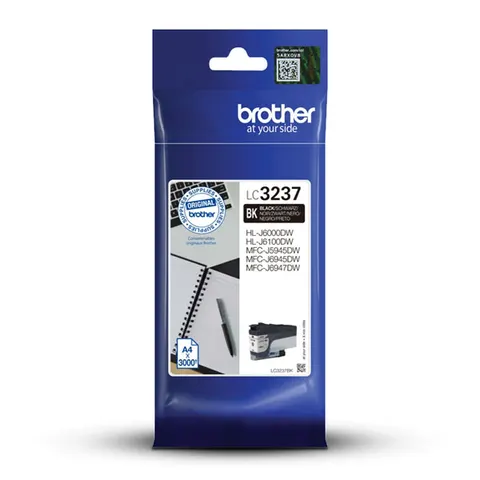 Tusz BROTHER LC-3237BK - czarny, 3000 stron