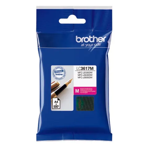 Tusz BROTHER LC-3617M - magenta, 550 stron