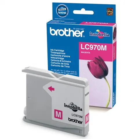 Tusz BROTHER LC-970M - magenta, 300 stron