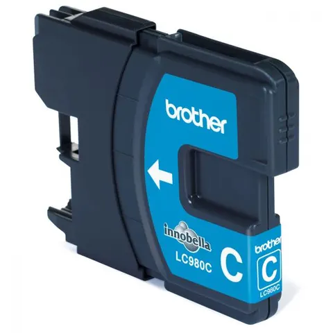 Tusz BROTHER LC-980C - cyan, 260 stron