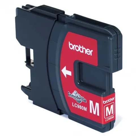 Tusz BROTHER LC-980M - magenta, 260 stron