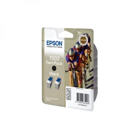 Tusz EPSON C13T003012 - czarny, 68ml, 2400 stron