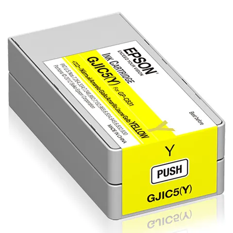 Tusz EPSON GJIC5-Y - Yellow, 200 ml, do drukarek etykiet ColorWorks C831