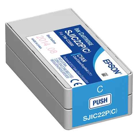 Tusz EPSON SJIC22P C Cyan
