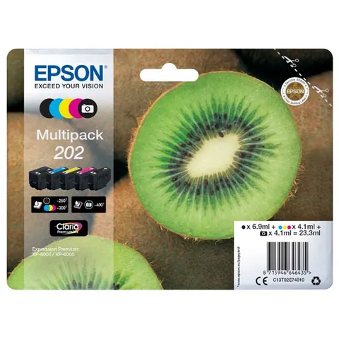 Tusz EPSON 202 - CMYK, 6,9ml