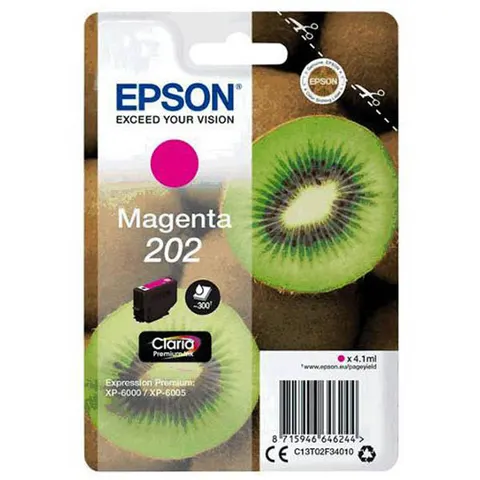 Tusz EPSON 202 - magenta, 4,1ml