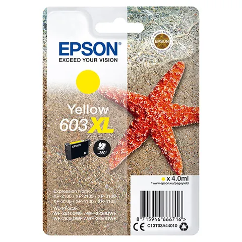 Tusz EPSON 603XL - żółty, 4,0ml