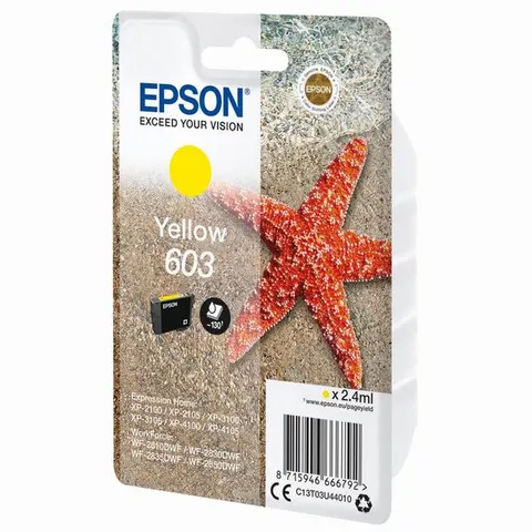 Tusz EPSON C13T03U44020 - żółty, 2,4ml