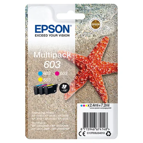 Tusz EPSON 603 - kolor, 2,4ml