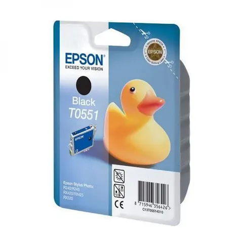 Tusz EPSON C13T05514020 - czarny, 8ml, 290 stron