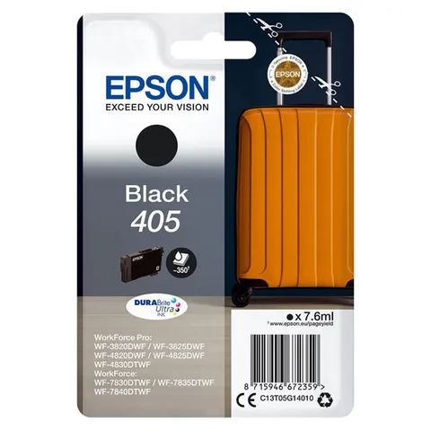 Tusz EPSON C13T05G14010 - czarny, 7,6ml