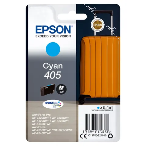 Tusz EPSON 405 - cyan, 5,4ml