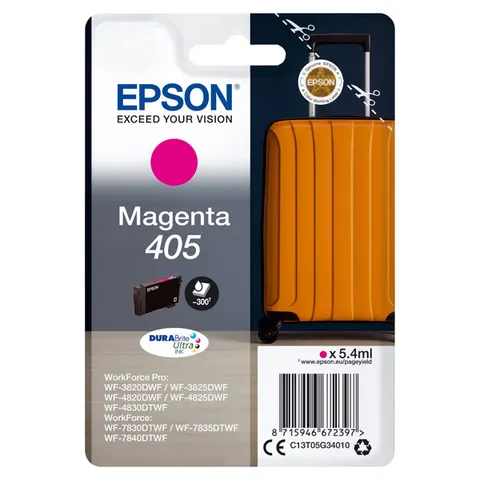 Tusz EPSON 405 - magenta, 5,4ml