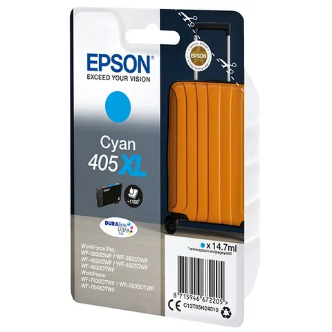 Tusz EPSON 405XL - cyan, 14,7ml