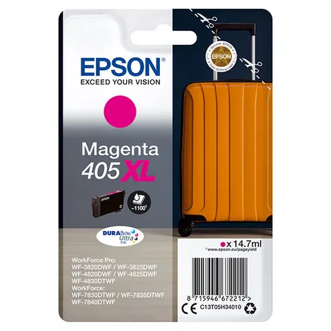 Tusz EPSON 405XL - magenta, 14,7ml
