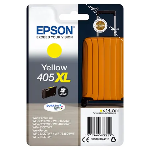 Tusz EPSON 405XL - żółty, 14,7ml