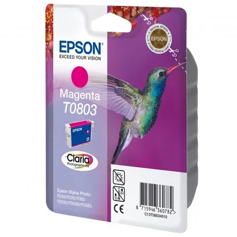 Tusz EPSON C13T08034011 - magenta, 7,4ml