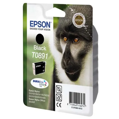 Tusz EPSON C13T08914011 - czarny, 5,8ml