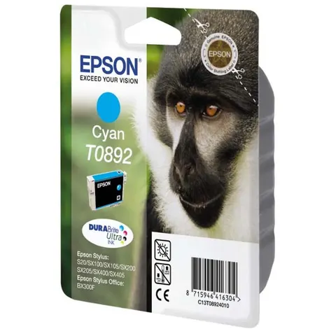 Tusz EPSON C13T08924011 - cyan, 3,5ml