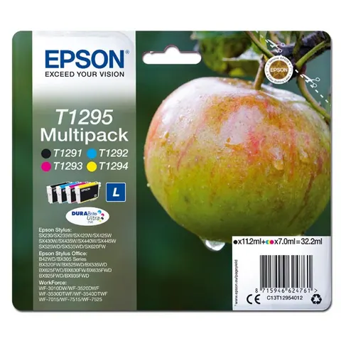 Tusz EPSON T1295 - CMYK, 32,2ml