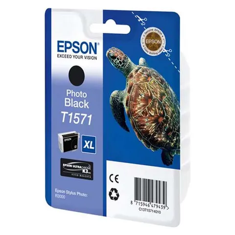 Tusz EPSON C13T15714010 - photo czarny, 25,9ml