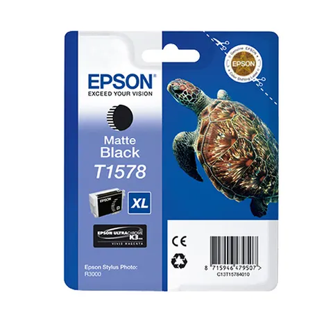 Tusz EPSON C13T15784N10 - matowy czarny, 25,9ml