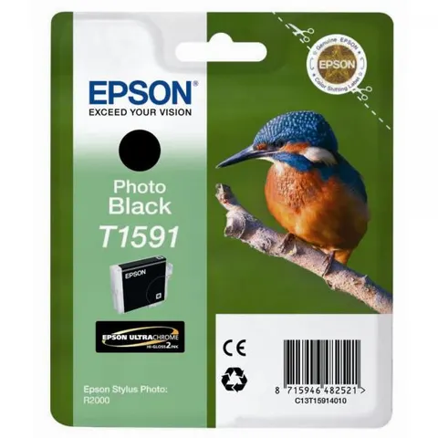 Tusz EPSON C13T15914010 - photo czarny, 17ml