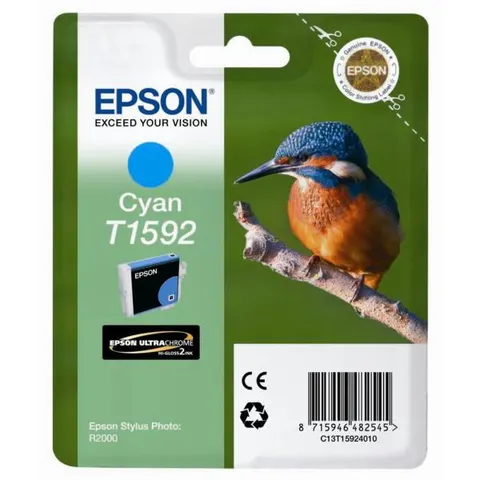 Tusz EPSON C13T15924010 - cyan, 17ml