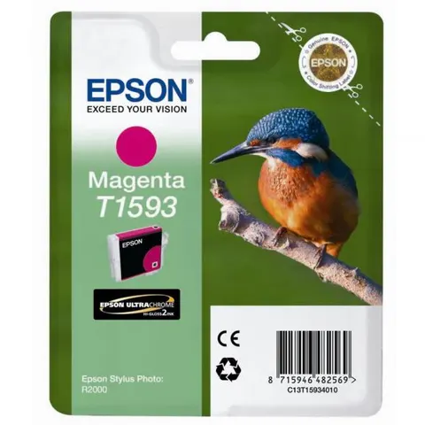 Tusz EPSON C13T15934010 - magenta, 17ml