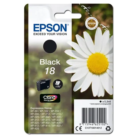 Tusz EPSON T180140 - czarny, 5,2ml