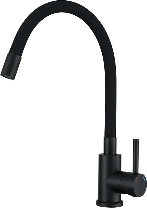 RUVETTI - SAURON FULL BLACK Bateria kuchenna Elestyczna Wylewka