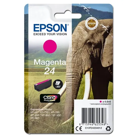 Tusz EPSON T2423 - magenta, 4,6ml