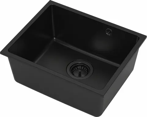RUVETTI - MIGO 50 full black Podwieszany 46×37,5x20,5 syfon save space gratis