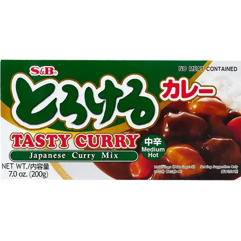 S&B Torokeru Curry, średnio ostre - 10 porcji - 200g
