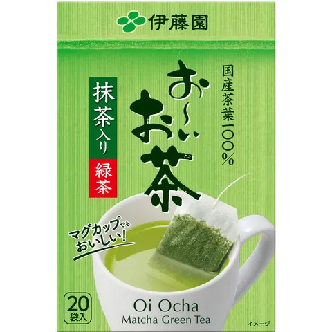 Itoen Oi Ocha zielona herbata z Matchą 20 torebek, 36g