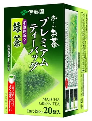 Itoen Oi Ocha Premium zielona herbata z Matchą 20 torebek, 36g